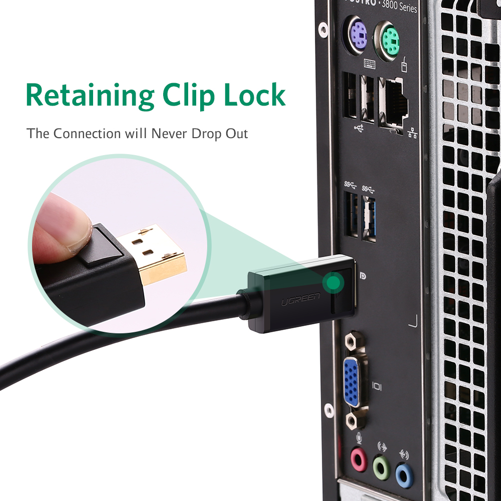 Cáp Display Port to Display port Ugreen 